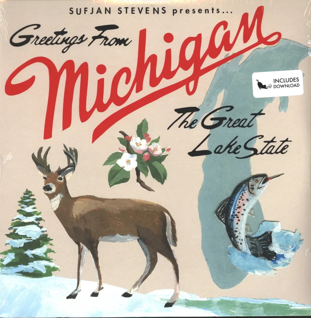Sufjan Stevens-Greetings From Michigan: The Great Lake State-LP (Vinyl)-1