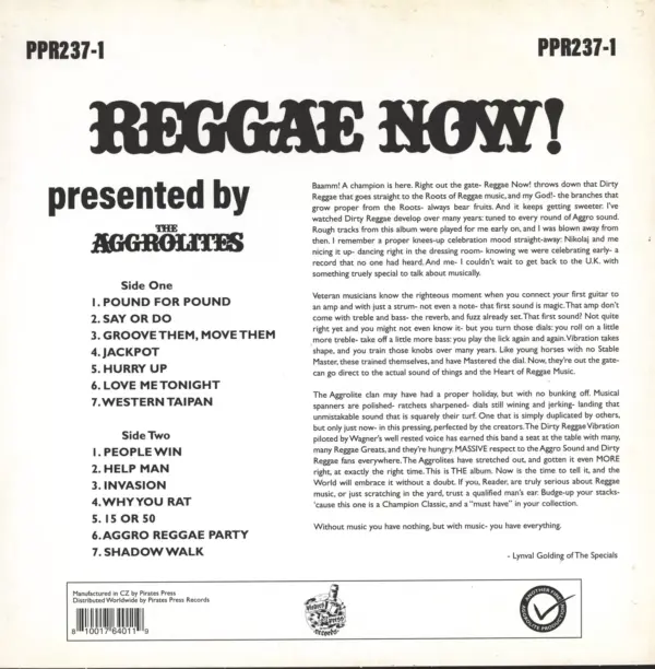 The Aggrolites-Reggae Now!-LP (Vinyl)-2