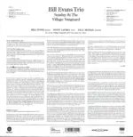 The Bill Evans Trio-Sunday At The Village Vanguard-LP (Vinyl)-2