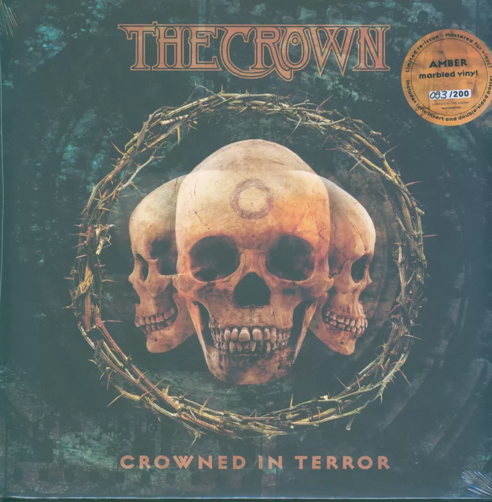 The Crown-Crowned In Terror-LP (Vinyl)-1