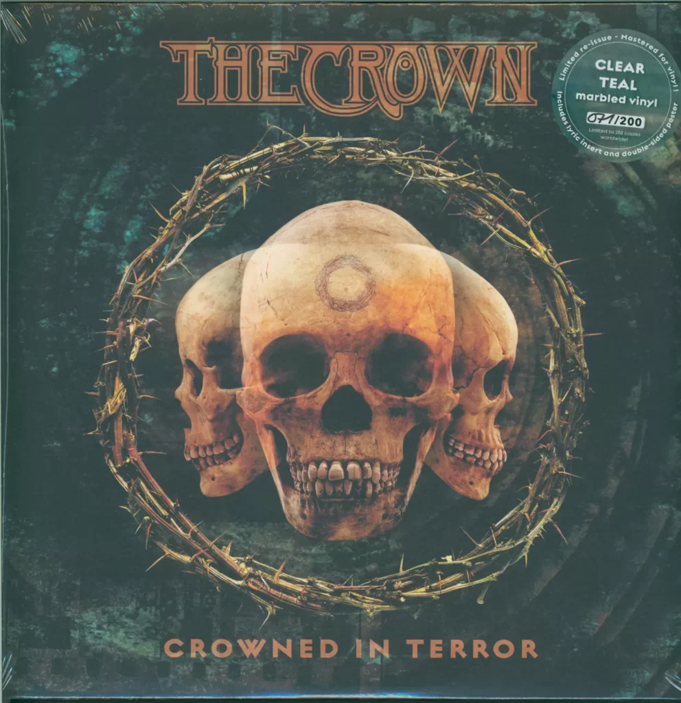 The Crown-Crowned In Terror-LP (Vinyl)-1