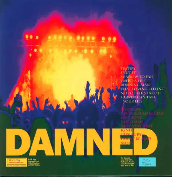 The Damned-Molten Lager-LP (Vinyl)-2