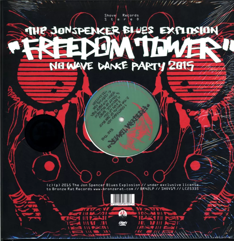 The Jon Spencer Blues Explosion-Freedom Tower-No Wave Dance Party 2015-LP (Vinyl)-1