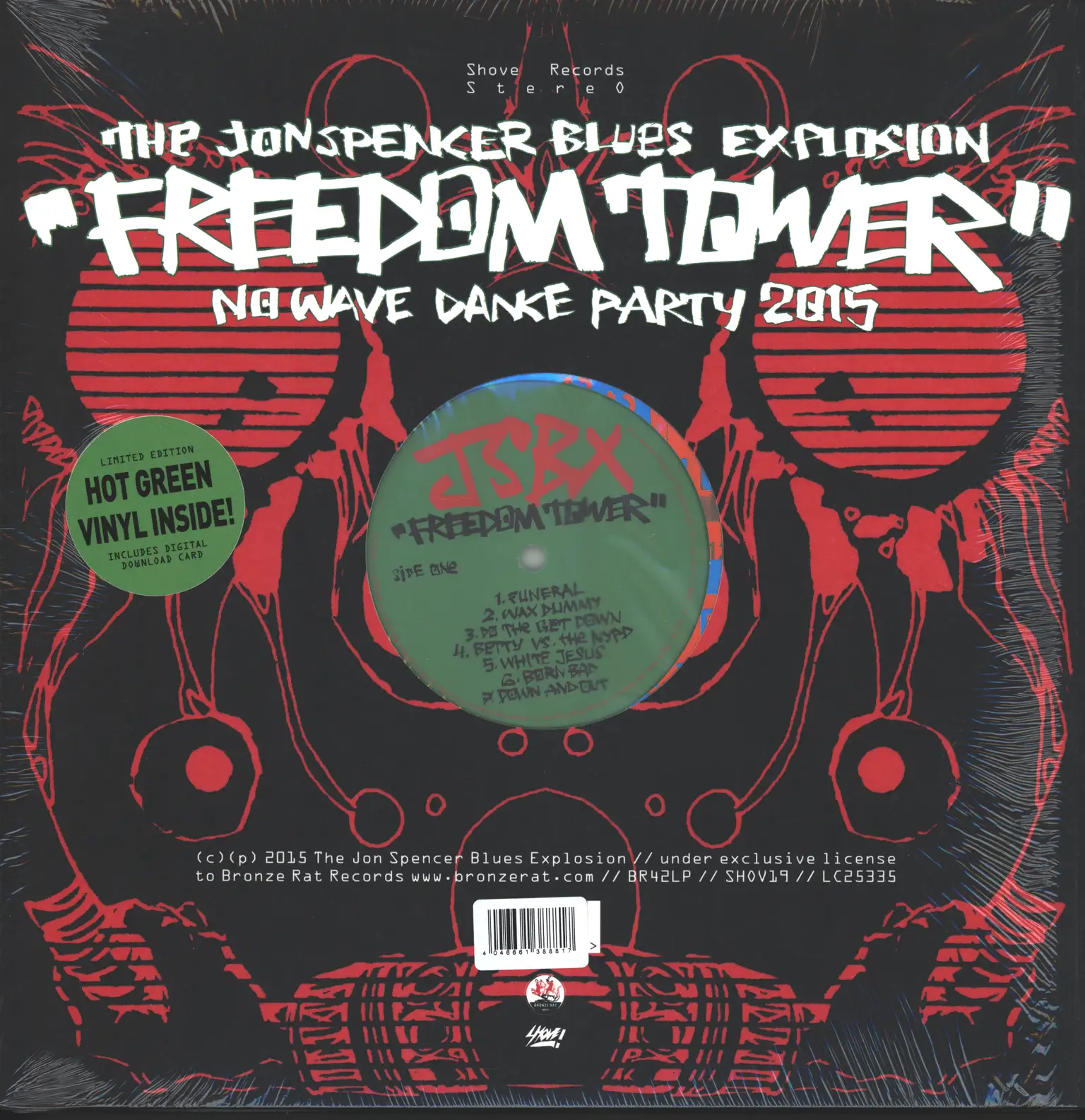The-Jon-Spencer-Blues-Explosion-Freedom-Tower-No-Wave-Dance-Party-2015-LP-Vinyl The Jon Spencer Blues Explosion-Freedom Tower-No Wave Dance Party 2015-LP (Vinyl)-1