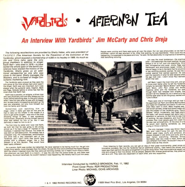 The Yardbirds-Afternoon Tea-LP (Vinyl)-02