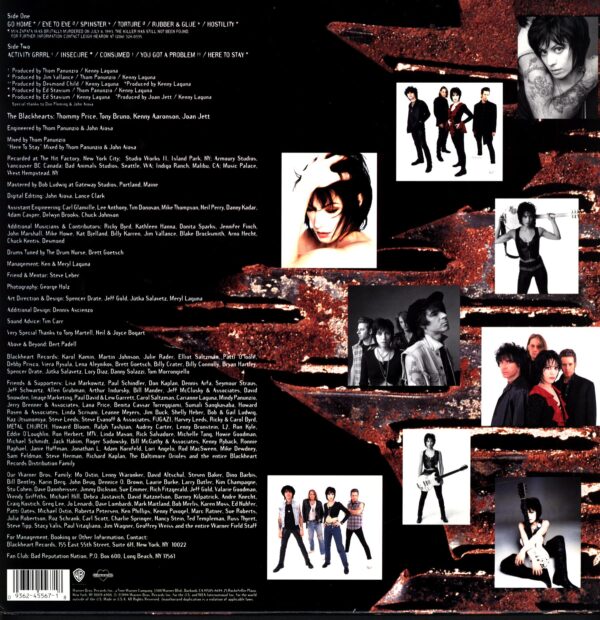 Joan Jett & The Blackhearts-Pure And Simple-LP Vinyl
