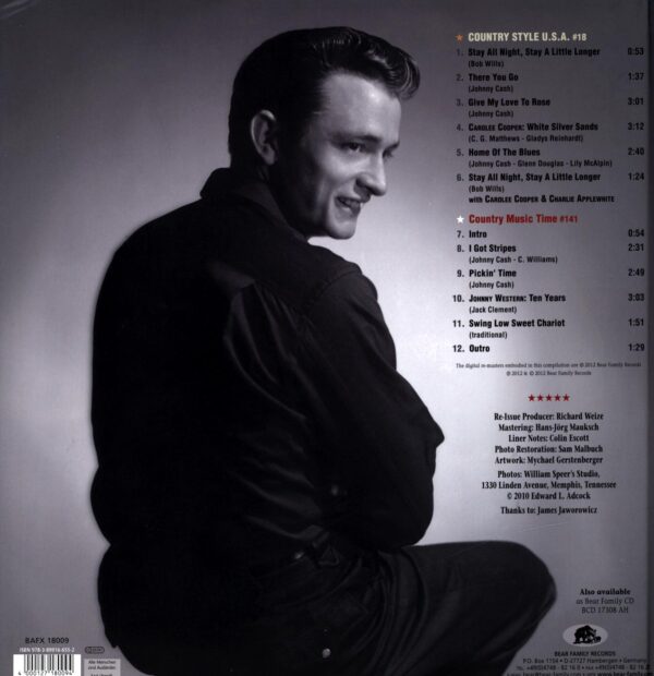 Johnny Cash-Unseen Cash-LP Vinyl