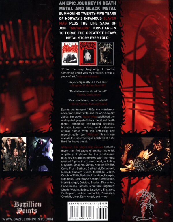 Jon Kristiansen - The Slayer Mag Diaries - Metalion - Book-1