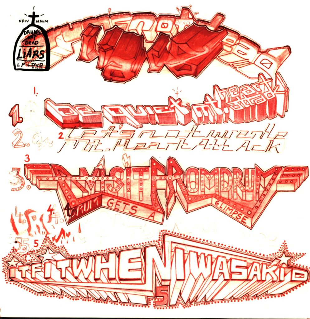 Liars-Drum's Not Dead-LP Vinyl