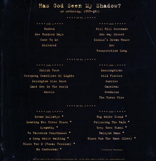 Mark Lanegan-Has God Seen My Shadow An Anthology 1989-2011-LP Vinyl