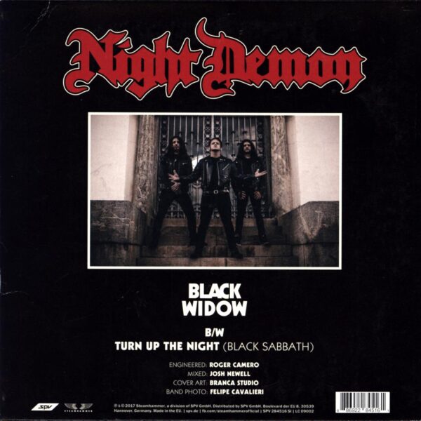 Night Demon-Black Widow-7 Vinyl-2