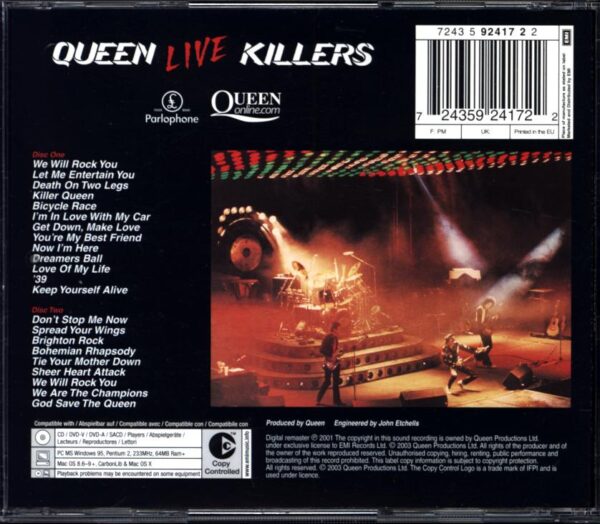 Queen-Live Killers-CD