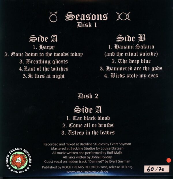 Ruff Majik-Seasons-LP Vinyl