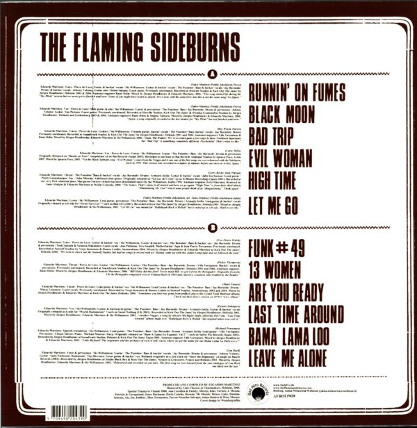 The Flaming Sideburns-Back To The Grave-LP Vinyl