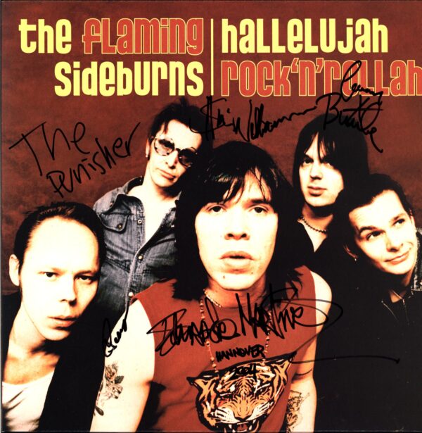 The Flaming Sideburns-Hallelujah Rock'n'Rollah-LP Vinyl