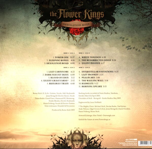 The Flower Kings-Desolation Rose-LP Vinyl