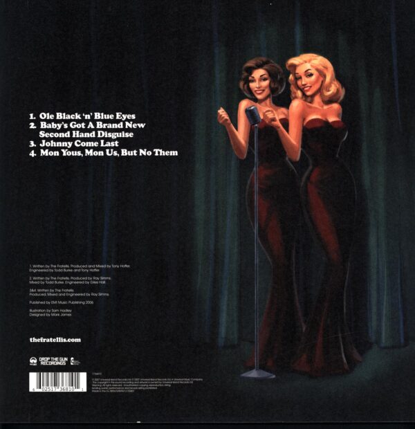 The Fratellis-Ole Black 'n' Blue Eyes EP-12 Vinyl