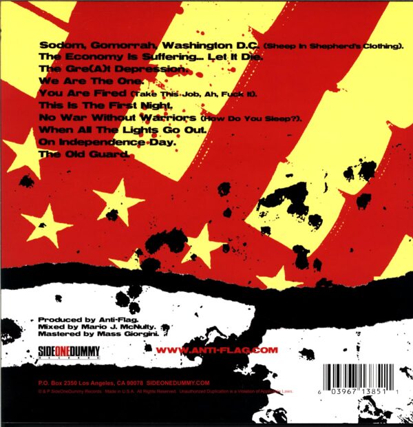 Anti-Flag-The People Or The Gun.-LP Vinyl