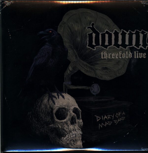 Down-Threefold Live-Diary Of A Mad Band-LP Vinyl