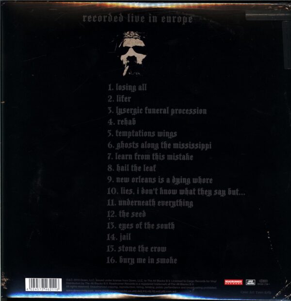 Down-Threefold Live-Diary Of A Mad Band-LP Vinyl