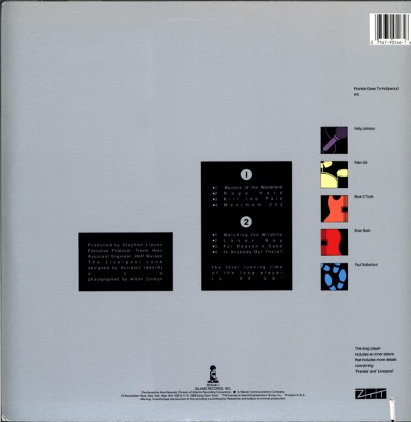 Frankie Goes To Hollywood-Liverpool-LP Vinyl