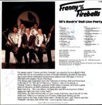 Franny And The Fireballs-Franny and the Fireballs - 50s RocknRoll Live Party-12 Vinyl