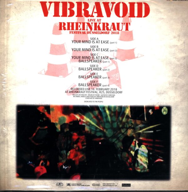 Vibravoid-Live At Rheinkraut Festival Düsseldorf 2018-LP Vinyl