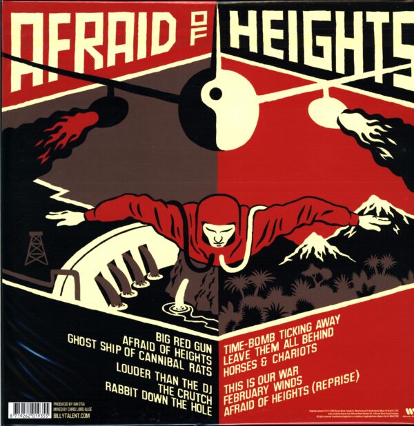 Billy Talent-Afraid Of Heights-LP Vinyl