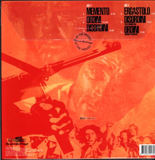 Ennio Morricone-L'Istruttoria È Chiusa-Dimentichi-LP Vinyl