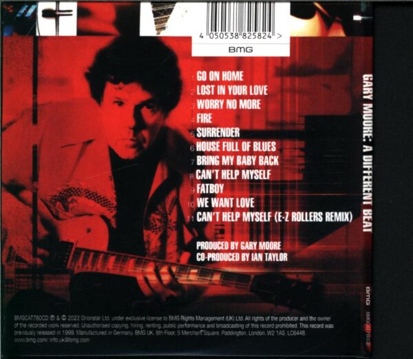 Gary Moore-A Different Beat-CD