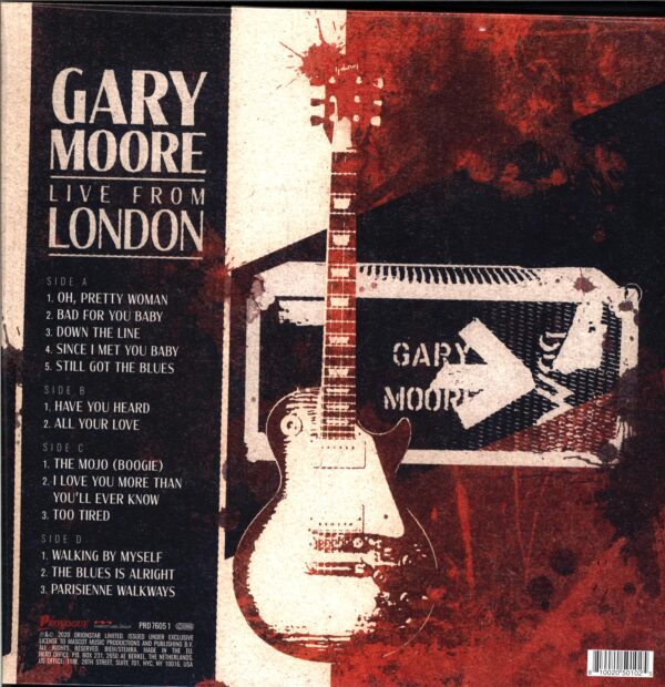 Gary Moore-Live From London-LP Vinyl