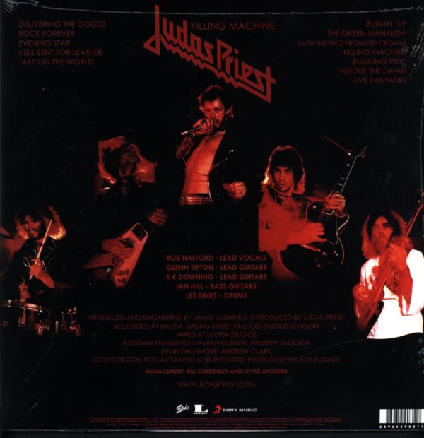 Judas Priest-Killing Machine-RE LP Vinyl