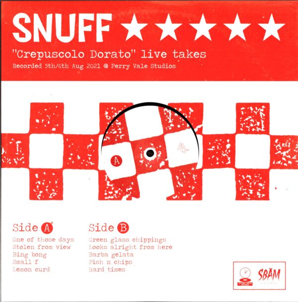 Snuff-Crepuscolo Dorato - Live Takes-LP Vinyl