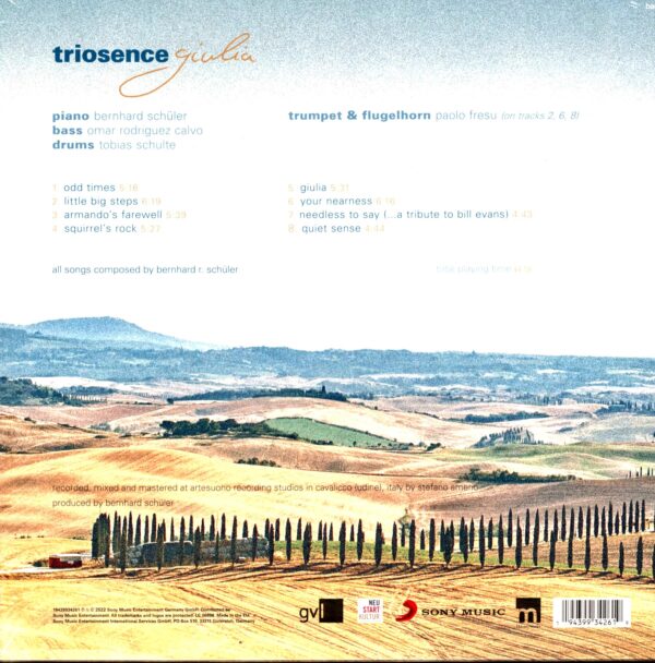 Triosence-Giulia-LP Vinyl