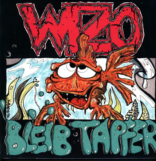 Wizo-Bleib Tapfer-RE blue LP Vinyl