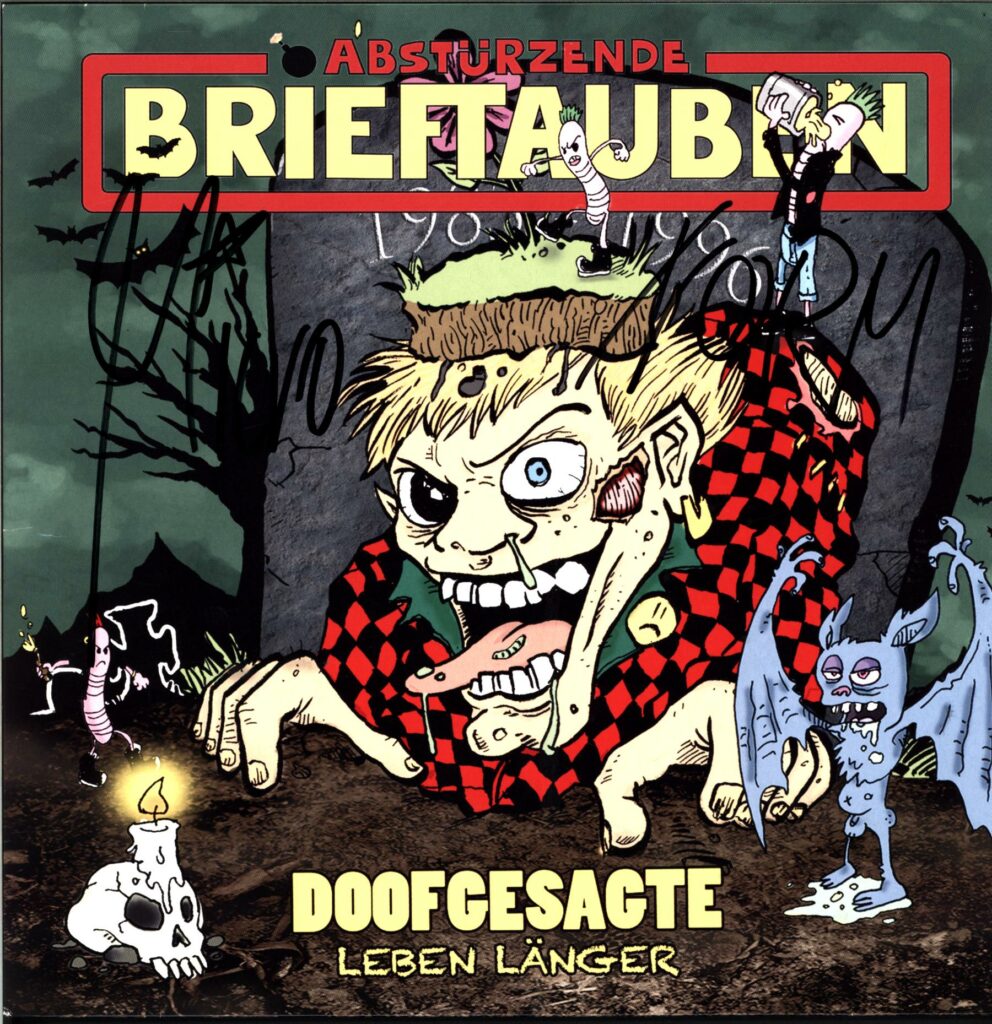 Abstürzende Brieftauben-Doofgesagte Leben Länger-LP Vinyl