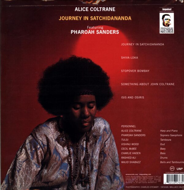 Alice Coltrane-Journey In Satchidananda-LP Vinyl