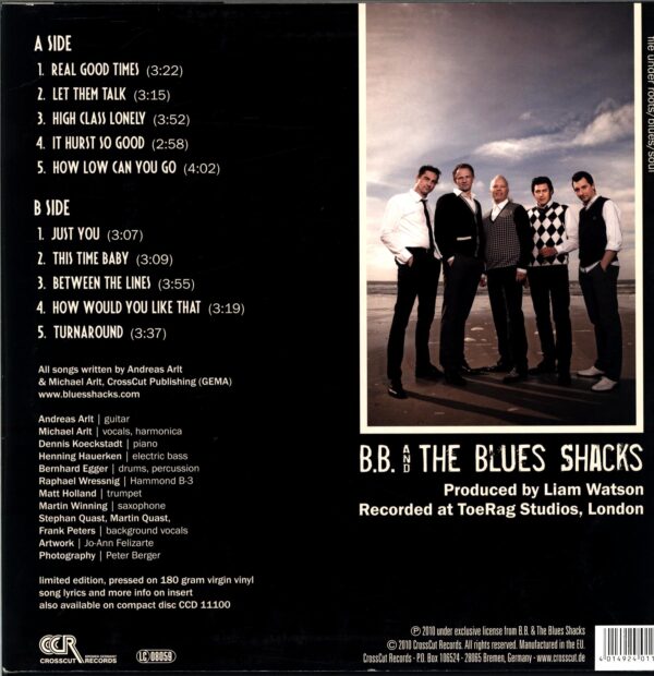 B.B. & The Blues Shacks-London Days-LP Vinyl