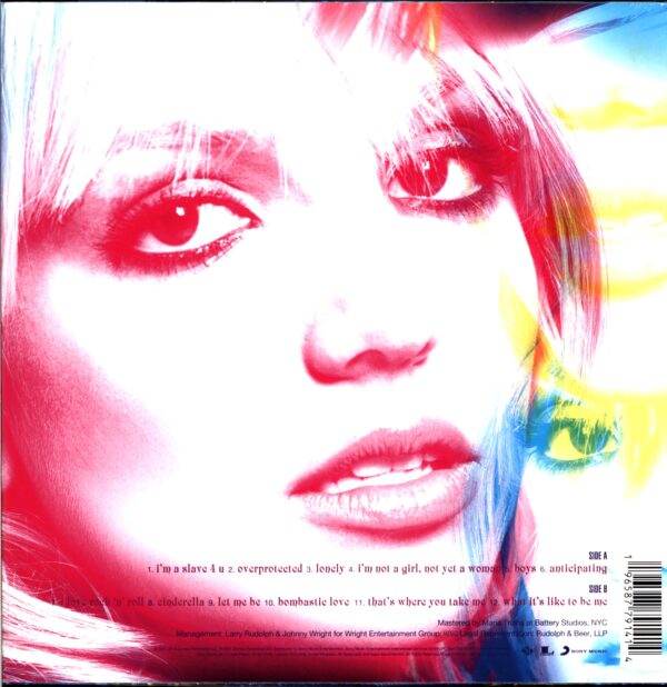 Britney Spears-Britney-yellow LP Vinyl
