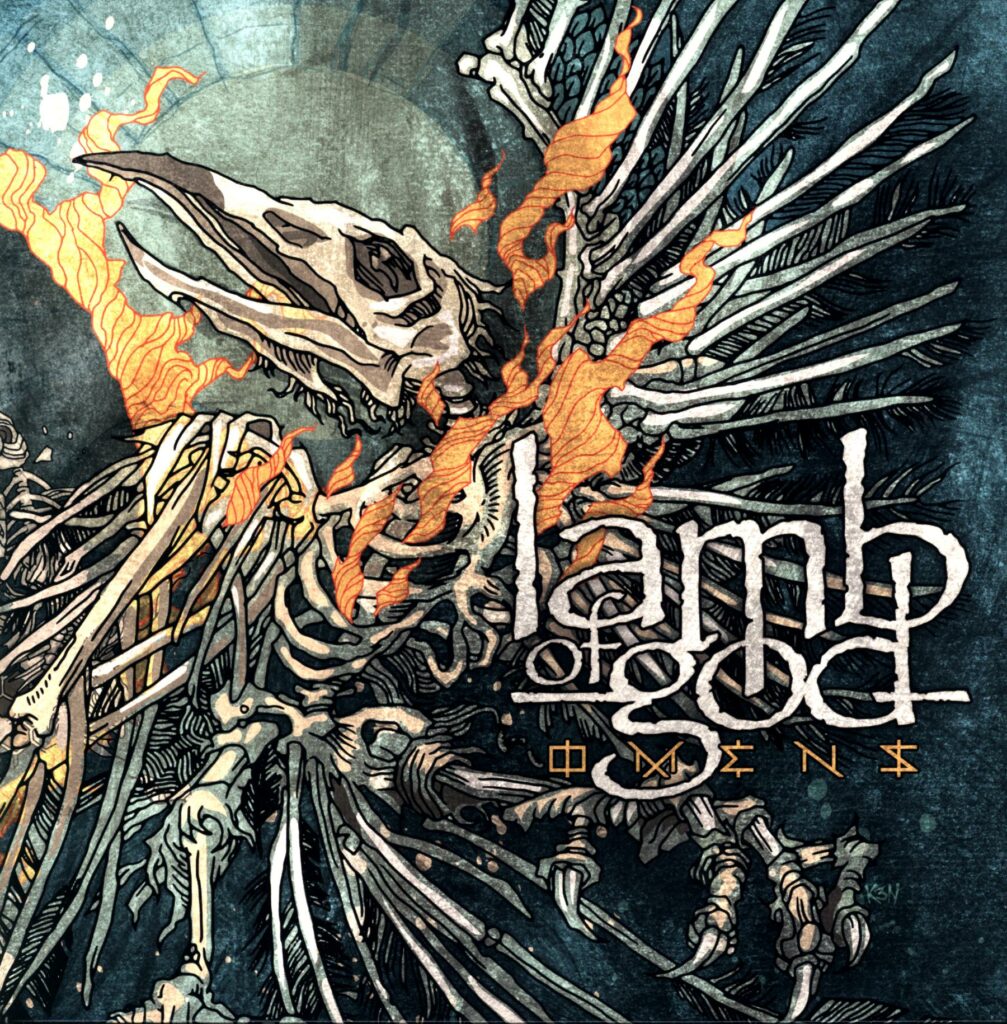 Lamb Of God-Omens-Blue LP Vinyl
