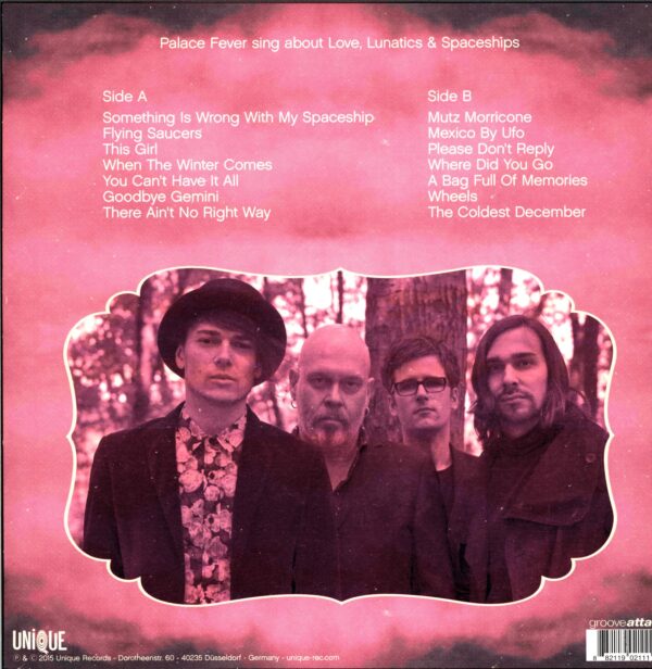 Palace Fever-Palace Fever Sing About Love Lunatics & Spaceships-LP Vinyl