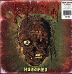 Repulsion-Horrified-oxblood LP Vinyl