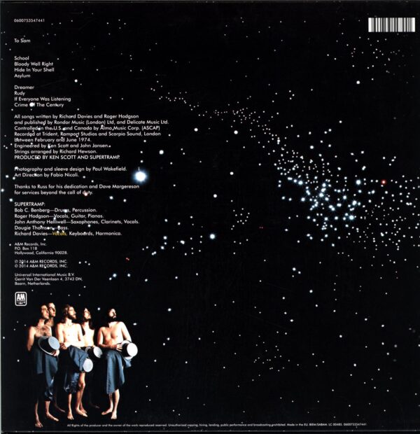 Supertramp-Crime Of The Century-RE LP Vinyl