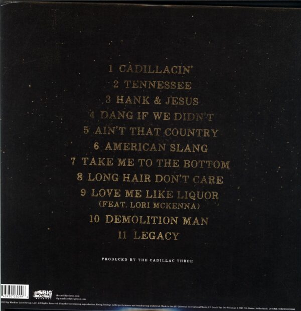 The Cadillac Three-Legacy-LP Vinyl