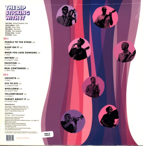 The Dip-Sticking With It-grape LP Vinyl