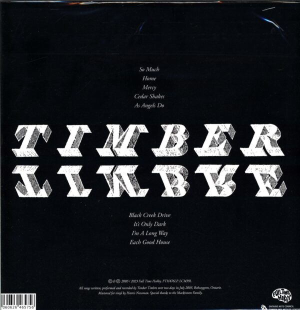 Timber Timbre-Cedar Shakes-LP Vinyl