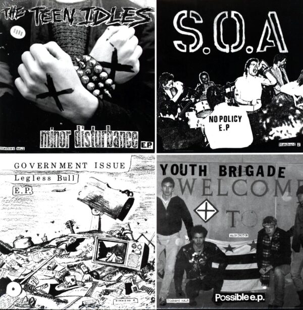 Various-Four Old Seven Inches On A Twelve Inch-yellow LP Vinyl