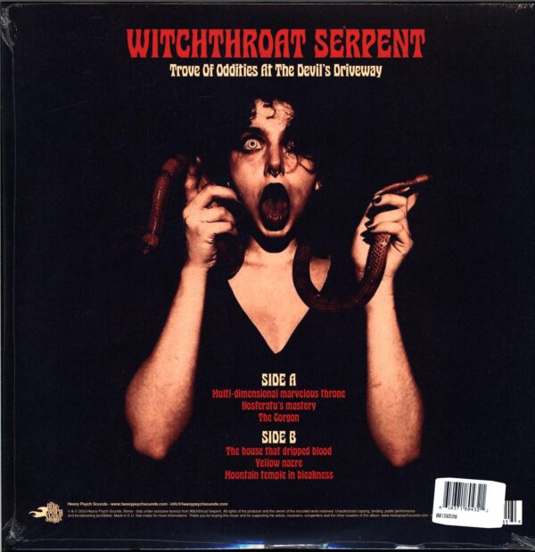 Witchthroat Serpent-Trove Of Oddities At The Devil's Driveway-LP Vinyl