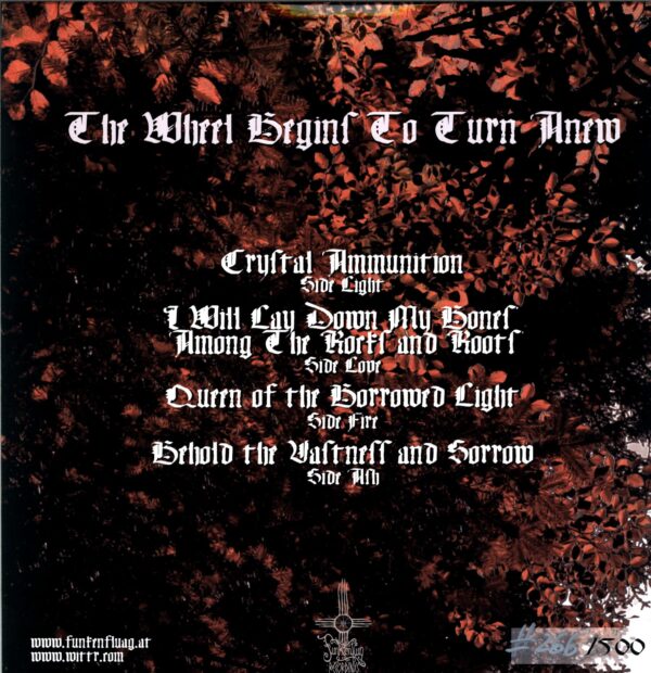Wolves In The Throne Room-Turning Ever Towards The Sun - Live At Neudegg Alm-LP Vinyl