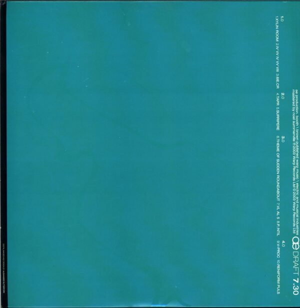 Autechre-Draft 7.30-LP Vinyl
